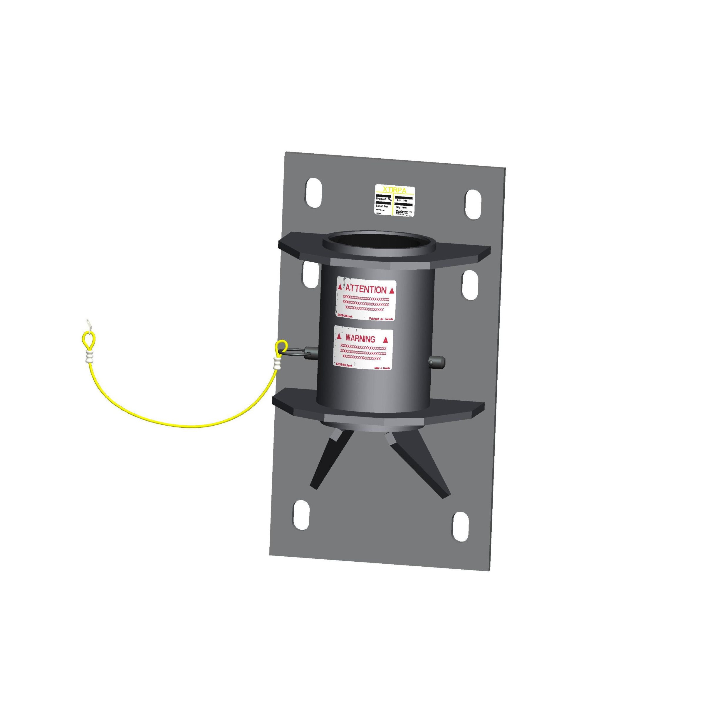 4" Mural Adapter, 304 SST